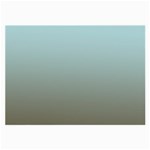 Blue Gold Gradient Glasses Cloth (Large, Two Sided) Front