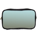 Blue Gold Gradient Travel Toiletry Bag (Two Sides) Back