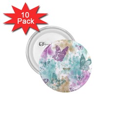 Joy Butterflies 1 75  Button (10 Pack)