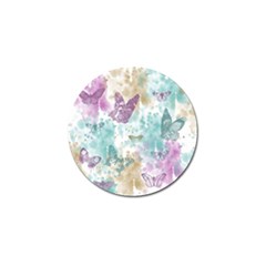 Joy Butterflies Golf Ball Marker by zenandchic