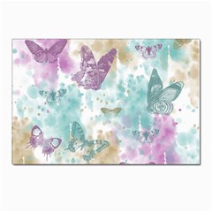 Joy Butterflies Postcards 5  X 7  (10 Pack) by zenandchic