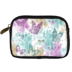 Joy Butterflies Digital Camera Leather Case