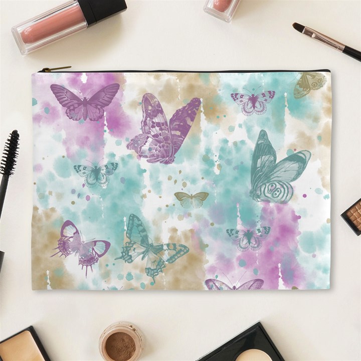 Joy Butterflies Cosmetic Bag (XL)