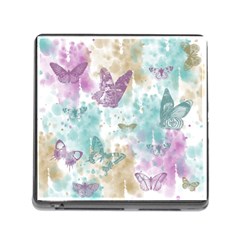 Joy Butterflies Memory Card Reader With Storage (square)