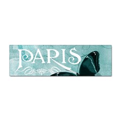 Paris Butterfly Bumper Sticker