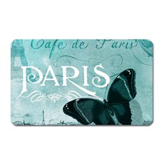 Paris Butterfly Magnet (rectangular) by zenandchic