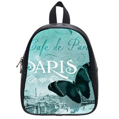 Paris Butterfly School Bag (small) by zenandchic