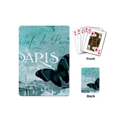 Paris Butterfly Playing Cards (mini)