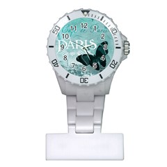 Paris Butterfly Nurses Watch by zenandchic