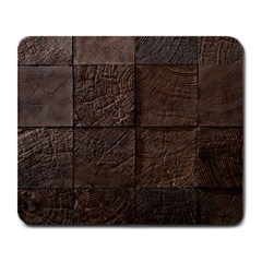 Wood Mosaic Large Mouse Pad (rectangle) by chivieridesigns