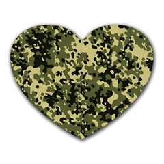 Camouflage Mouse Pad (heart) by chivieridesigns