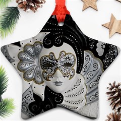 Venetian Mask Star Ornament by StuffOrSomething