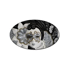 Venetian Mask Sticker (oval) by StuffOrSomething