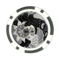 Venetian Mask Poker Chip by StuffOrSomething