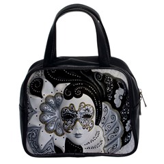 Venetian Mask Classic Handbag (two Sides) by StuffOrSomething