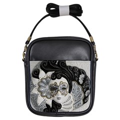 Venetian Mask Girl s Sling Bag by StuffOrSomething