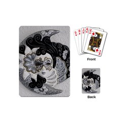 Venetian Mask Playing Cards (mini) by StuffOrSomething