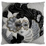 Venetian Mask Large Cushion Case (Single Sided)  Front