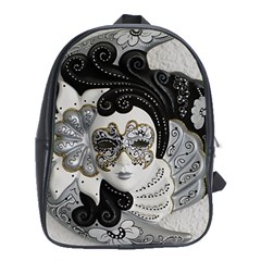 Venetian Mask School Bag (xl) by StuffOrSomething