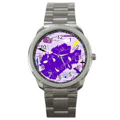 Life With Fibro2 Sport Metal Watch by FunWithFibro