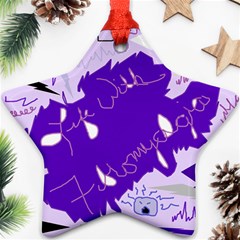 Life With Fibro2 Star Ornament (two Sides) by FunWithFibro