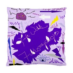 Life With Fibro2 Cushion Case (two Sided)  by FunWithFibro