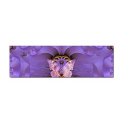 Artsy Purple Awareness Butterfly Bumper Sticker by FunWithFibro