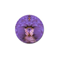 Artsy Purple Awareness Butterfly Golf Ball Marker 10 Pack by FunWithFibro