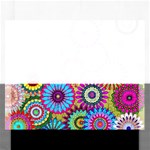 Psychedelic Flowers Jigsaw Puzzle (Rectangle) Front