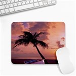 Sunset At The Beach Small Mouse Pad (Rectangle) Front