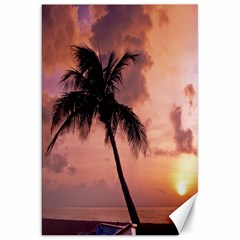 Sunset At The Beach Canvas 20  X 30  (unframed) by StuffOrSomething