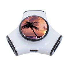 Sunset At The Beach 3 Port Usb Hub by StuffOrSomething