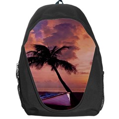 Sunset At The Beach Backpack Bag by StuffOrSomething