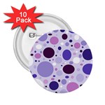 Passion For Purple 2.25  Button (10 pack) Front