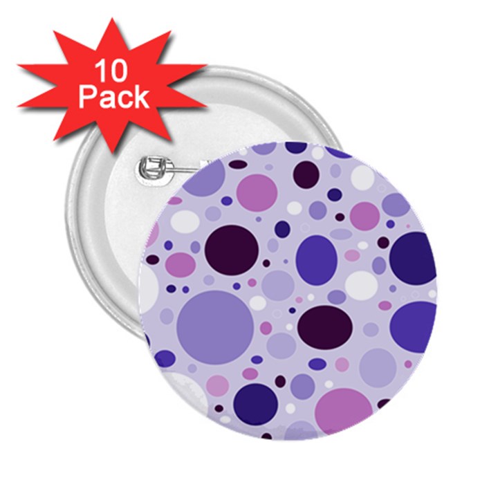 Passion For Purple 2.25  Button (10 pack)