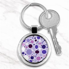 Passion For Purple Key Chain (round) by StuffOrSomething