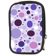 Passion For Purple Compact Camera Leather Case by StuffOrSomething