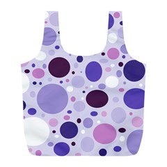 Passion For Purple Reusable Bag (l) by StuffOrSomething