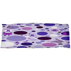 Purple Awareness Dots Samsung Galaxy Tab 7  P1000 Hardshell Case  by FunWithFibro