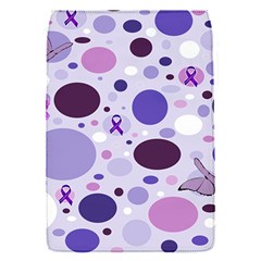 Purple Awareness Dots Removable Flap Cover (small) by FunWithFibro