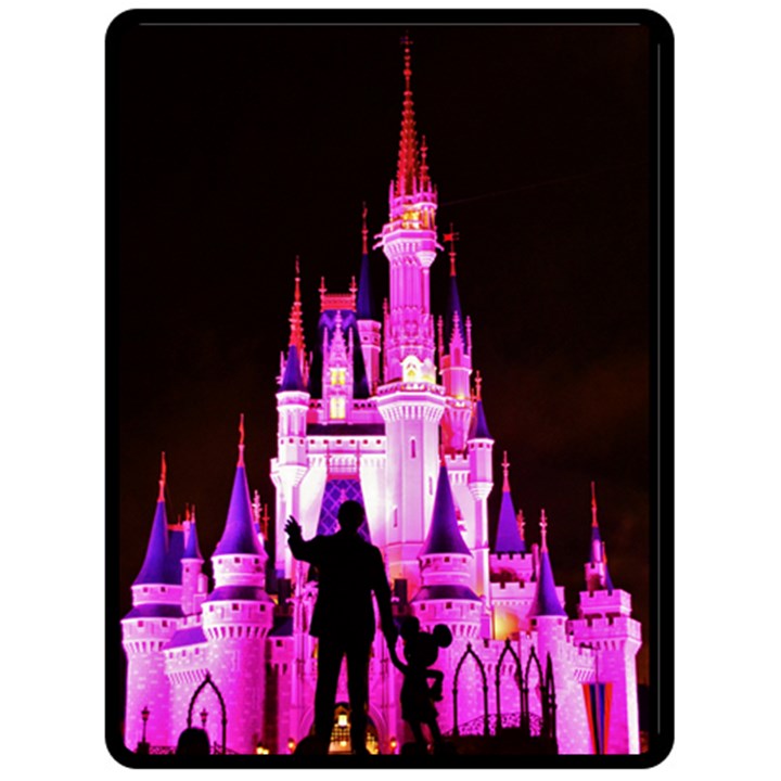 Walt Disney & Mickey Mouse with Cinderella s Castle Fleece Blanket (Extra Large)