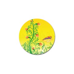 Whimsical Tulips Golf Ball Marker 4 Pack by StuffOrSomething