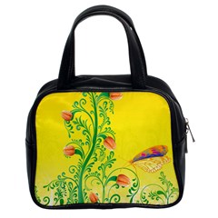 Whimsical Tulips Classic Handbag (two Sides) by StuffOrSomething