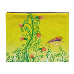 Whimsical Tulips Cosmetic Bag (xl) by StuffOrSomething