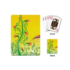 Whimsical Tulips Playing Cards (mini) by StuffOrSomething