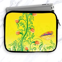 Whimsical Tulips Apple Ipad Zippered Sleeve by StuffOrSomething