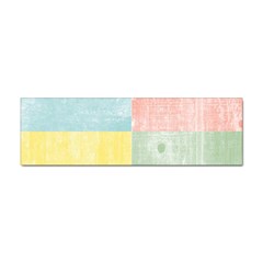 Pastel Textured Squares Bumper Sticker 100 Pack by StuffOrSomething