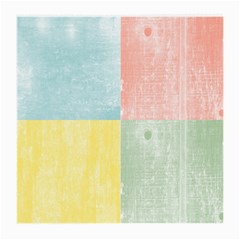 Pastel Textured Squares Glasses Cloth (medium, Two Sided) by StuffOrSomething