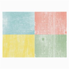 Pastel Textured Squares Glasses Cloth (large) by StuffOrSomething