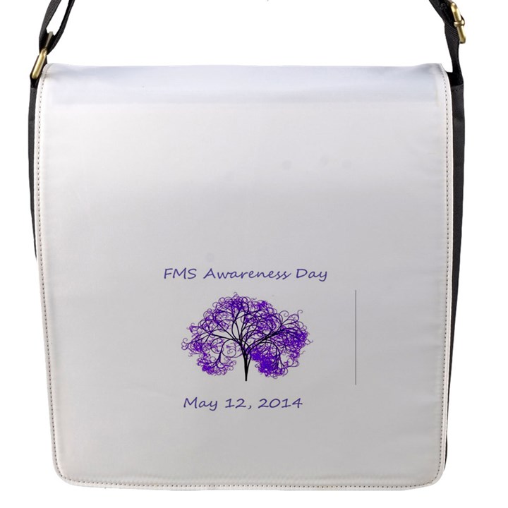 FMS Awareness 2014 Flap Closure Messenger Bag (Small)